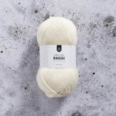 Mellanraggi 100g Natural white