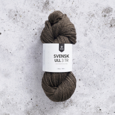 Svensk Ull 3 tr 100g log house brown