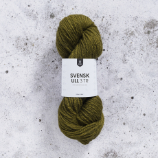 Svensk Ull 3 tr 100g bauer forest