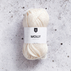 Molly 50g eggshell white