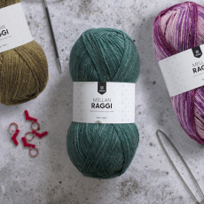 Mellanraggi - sockgarn från Järbo | Eddna SE