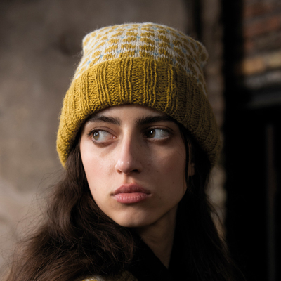 Mönster - Grannlåt stickad mössa - Dam - Herr | Eddna SE