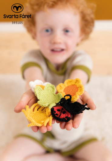 Mönster - Putte virkade patches - Accessoarer | Eddna SE