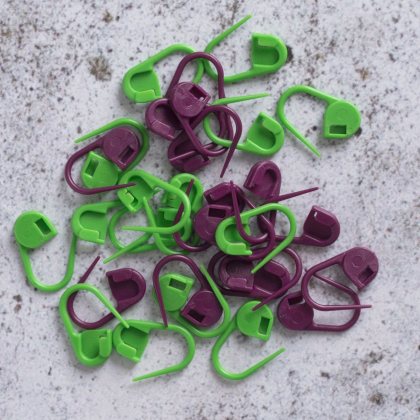 Låsbara stickmarkörer (30 st)