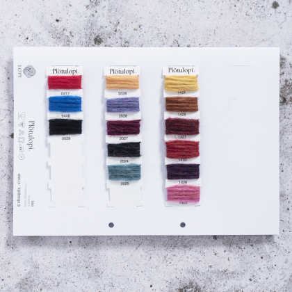 Färgkarta Istex Plötulopi 100g