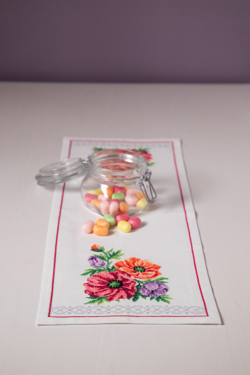 Härliga blommor - löpare