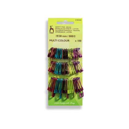 Säkerhetsnålar (mixade färger)