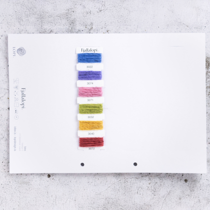 Färgkarta Istex Fjallalopi 50g