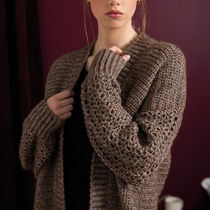 Mönster - Fidenza virkad kofta - Dam | Eddna SE
