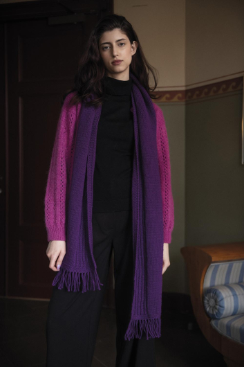 Regi - stickad halsduk