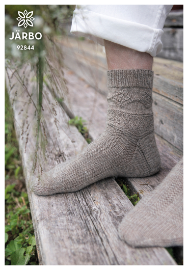 Mönster - Ladugård stickade sockor - Herr - Dam | Eddna SE