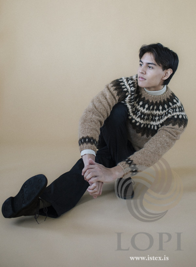 Kastali - klassisk tröja i Léttlopi 