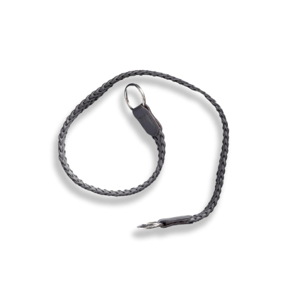 Handtag flätat - Grå 55 cm