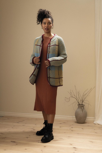 Thistle Thorn Jacket - rätstickad jacka