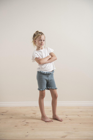 Skanör - virkade barnshorts