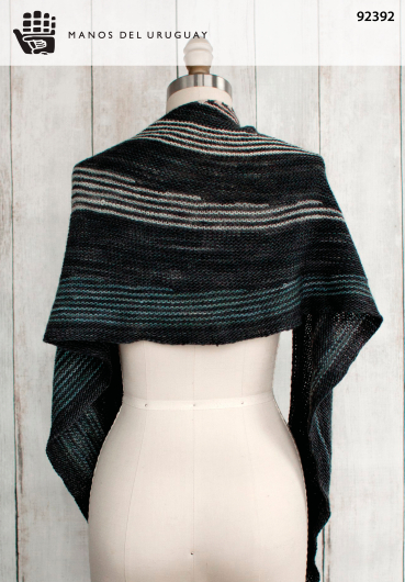 Incremento shawl