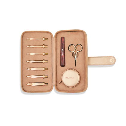 KnitPro Oasis Chunky - Set med utbytbara virknålar (7 st)