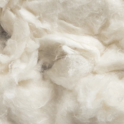 100% återvunnen bomullsstoppning - Pearl 250 g