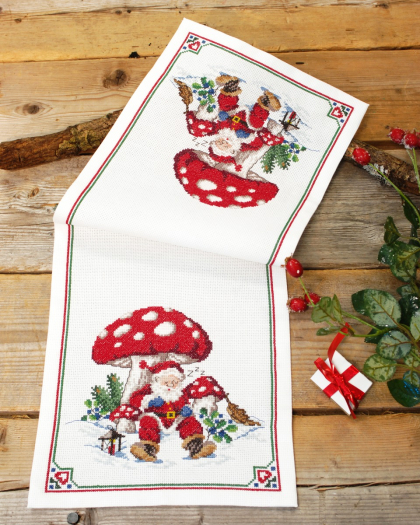 Sovande tomte - löpare | Eddna SE