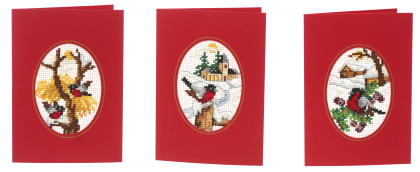 Domherrar - 3 pack kort