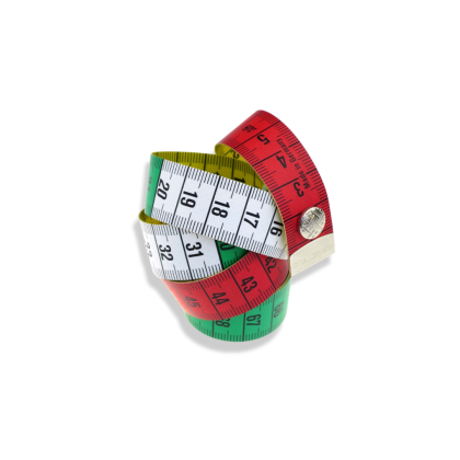 Måttband 150 cm med tryckknapp