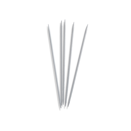 KnitPro Basix Aluminium strumpstickor