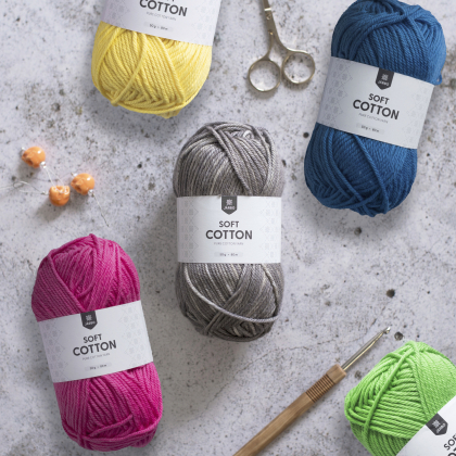 Soft Cotton - bomullsgarn från Järbo | Eddna SE