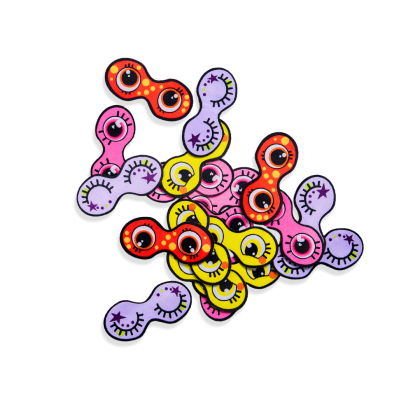 Ögon - tygmärken (10 st)