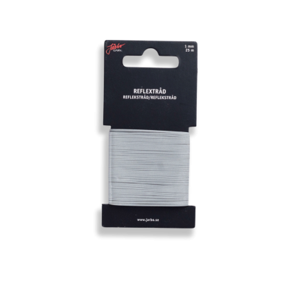 Reflextråd grå 1,0mm/25m