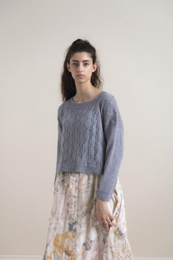 Fjärd - stickad tröja