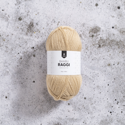 Bambu Raggi 100g croissant beige