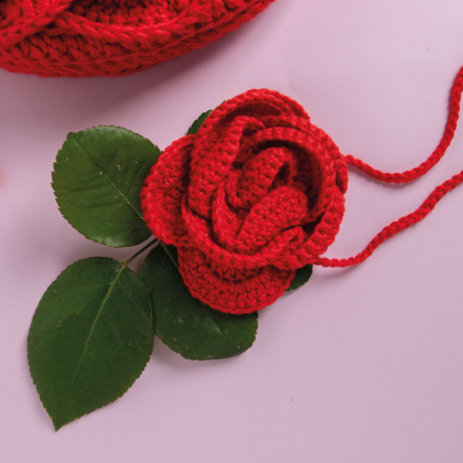 Ingrid - virkat halsband