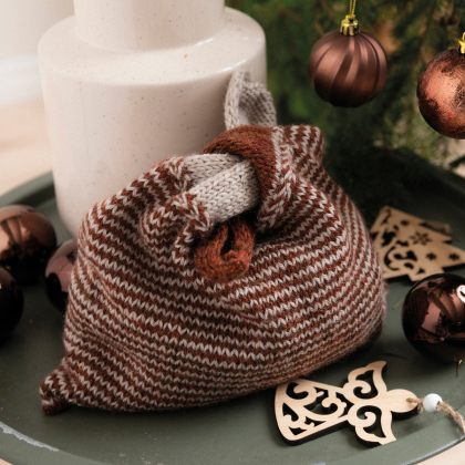 Mönster - Årsta randig projektpåse | Eddna SE