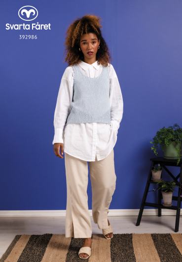 Mönster - Tulum stickat linne - Dam | Eddna SE