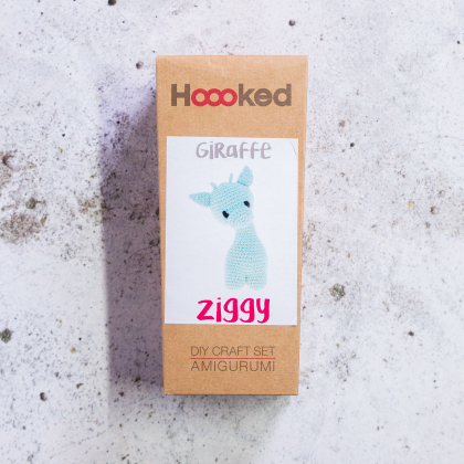 DIY Crochet Kit Giraffe Ziggy Eco Barbante Spring