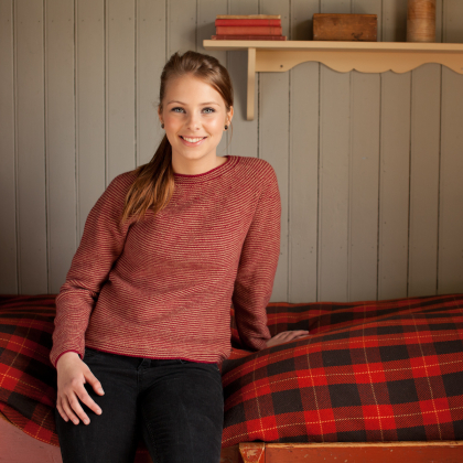 Hella - slätstickad tröja