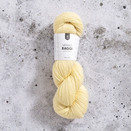 Merino Raggi 100g blanch lemon