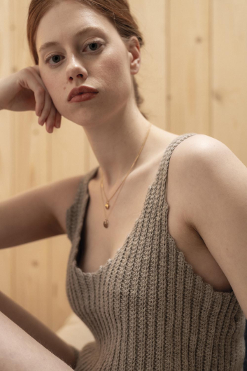 Lavender Lane Top - virkat linne