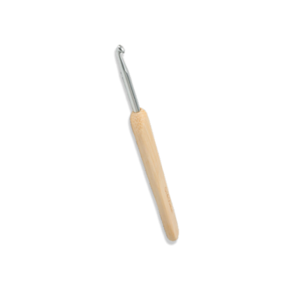 ChiaoGoo Natural virknålar - Metall med handtag i bambu