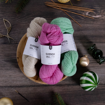 Julvanten 2024 – Färgkombination Julkula