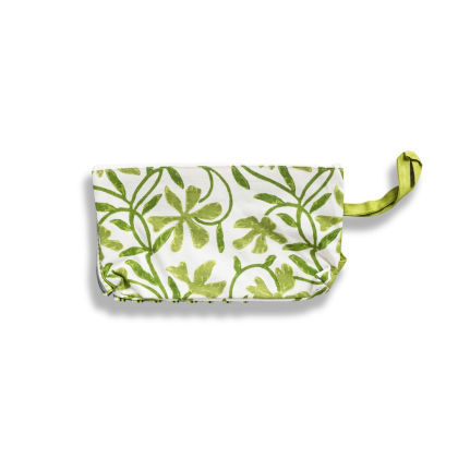 Väska med dragkedja - stor mönstrad