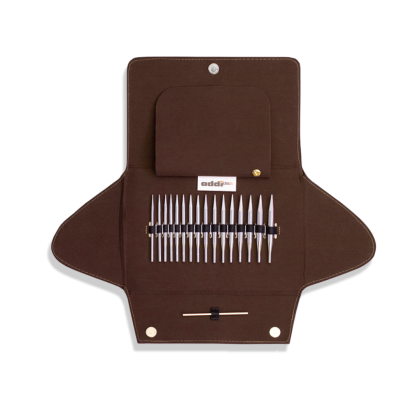 addiClick Lace - Set med korta ändstickor (8 par, 10 cm) 750-2