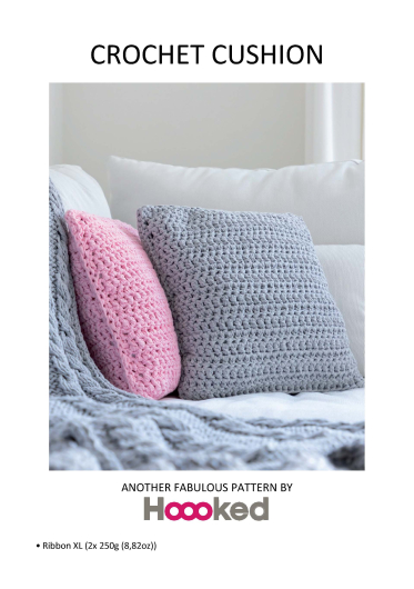 Crochet cushion