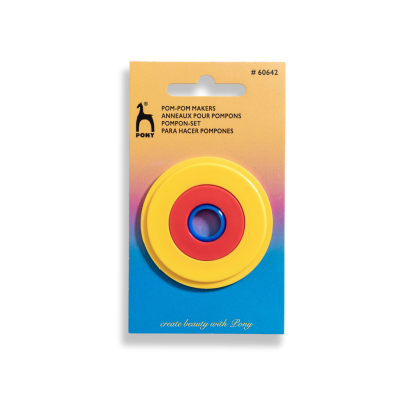 Pom Pom-mallar (3.5, 5 och 7.5 cm)