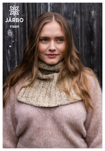 Timmer – halskrage i bruten resår