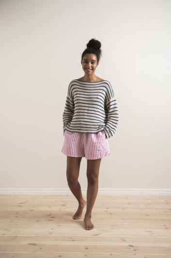 Brännö - båtringad tröja med ränder