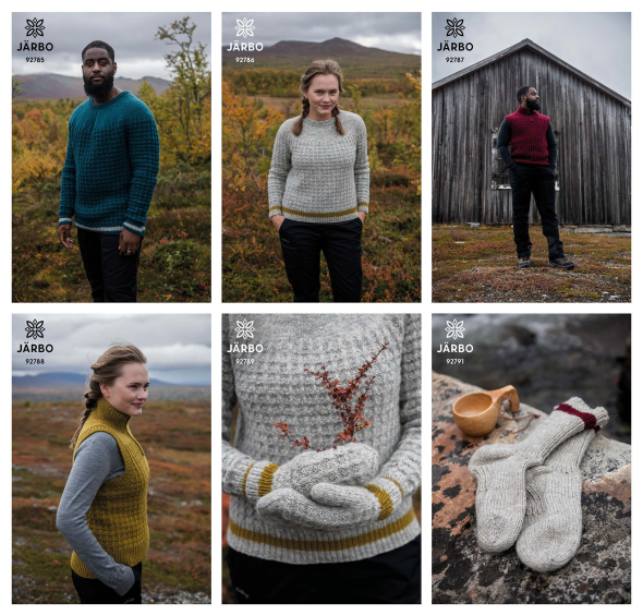 Fjäll - mönsterhäfte 20