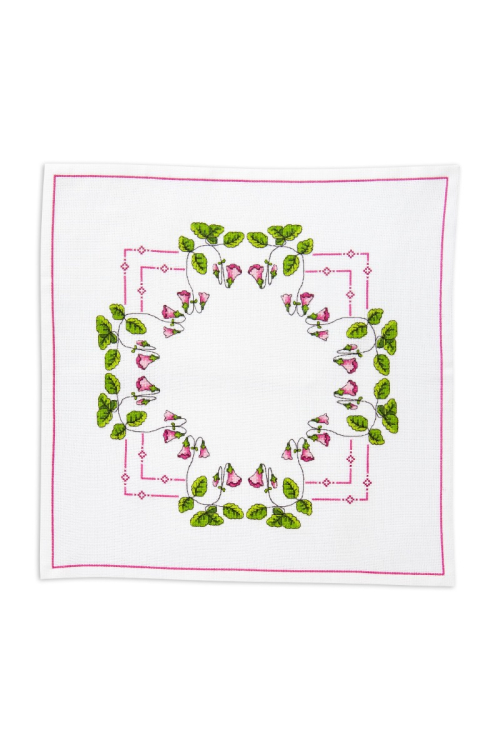 Rosa klocka - duk | Eddna SE