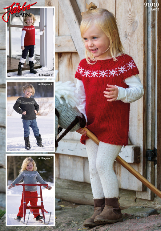 Tröjor med tre olika motiv