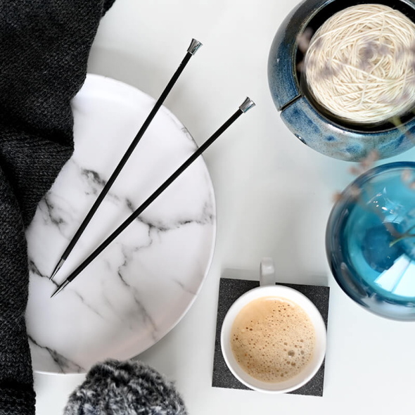 KnitPro Karbonz jumperstickor